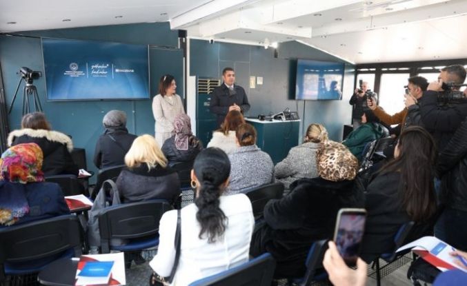 Yükselen kadınlar girişimcilik tırı Düzce’de