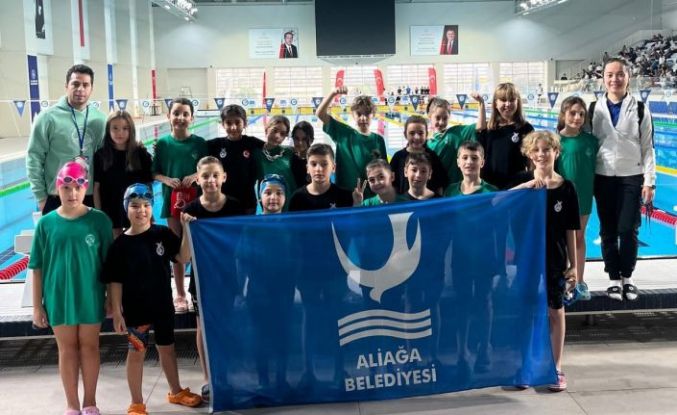 AGM Spor Kulübü Yüzme Şenliklerinde parladı