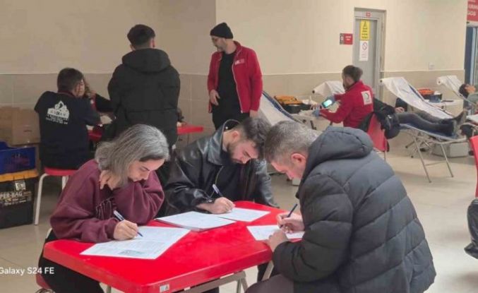 Bartın’da 2 günde 52 ünite kan bağışı yapıldı