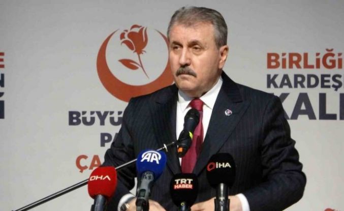 BBP Genel Başkanı Destici: "Terörle, teröristle müzakere olmaz, mücadele edilerek kökü kazınmalıdır"