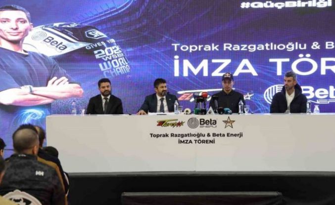 Beta Enerji ve Toprak Razgatlıoğlu arasında ‘Güç Birliği’ anlaşması imzalandı