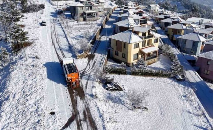 Çameli’de kış şartlarına karşı tam güç mücadele