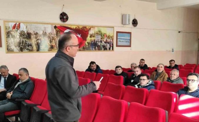 Çiftçiler TARSİM konusunda bilgilendirildi