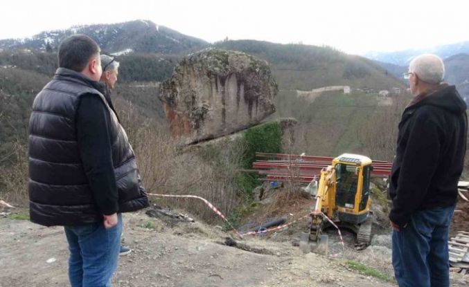 Efsaneyi duyan geliyor, Gelin Kayası turizme kazandırılıyor