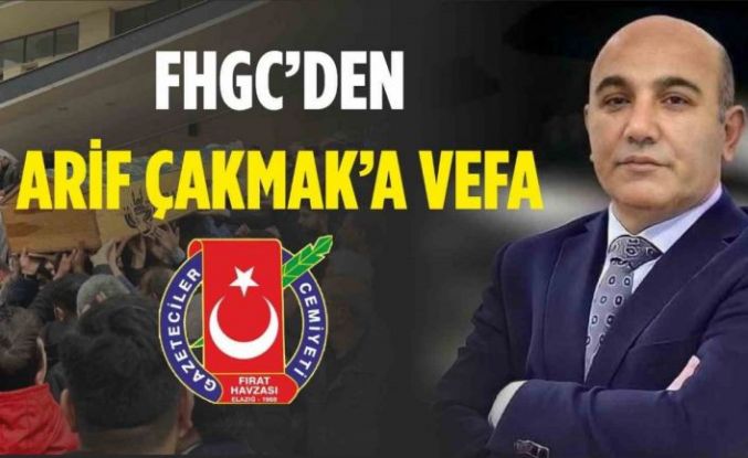 FHGC’den Arif Çakmak’a vefa