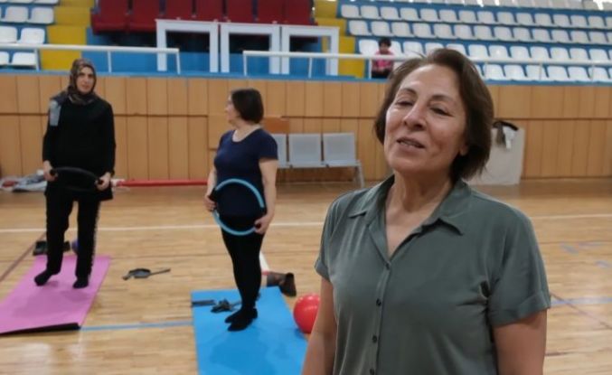 Kadınlar Kırşehir’de sporla güçleniyor