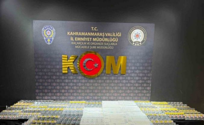 Kahramanmaraş’ta kaçakçılık operasyonları: 10 şahsa işlem yapıldı