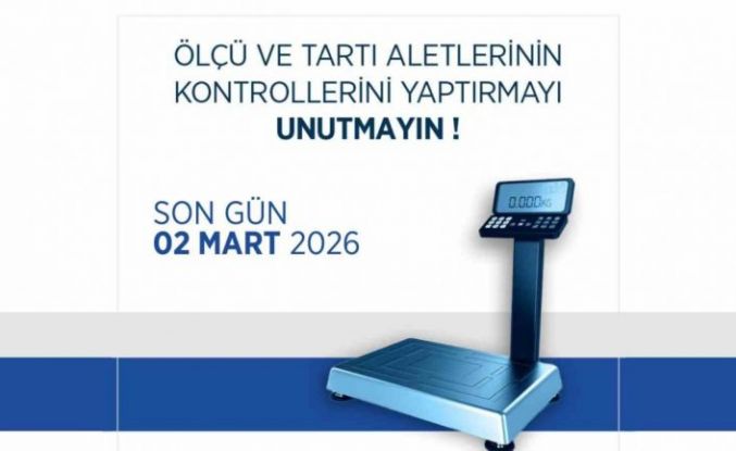 Karabük Belediyesi’nden ölçü ve tartı aletleri için muayene uyarısı