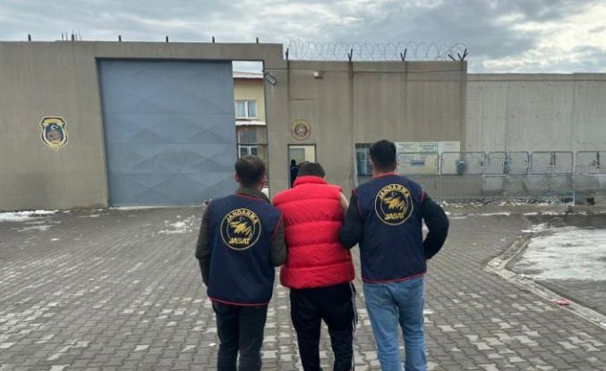 Kesinleşmiş 20 yıl cezayla aranan şahıs yakalandı