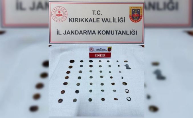 Kırıkkale’de tarihi eser operasyonu