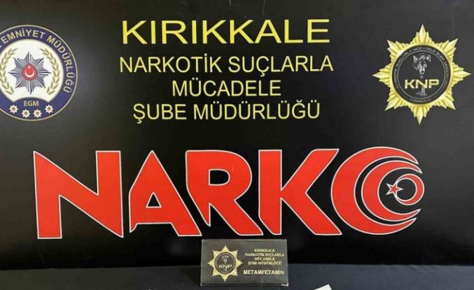 Kırıkkale’de uyuşturucu operasyonunda bir şüpheli tutuklandı