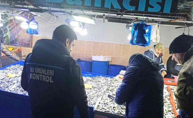 Kırklareli’nde su ürünleri denetimleri