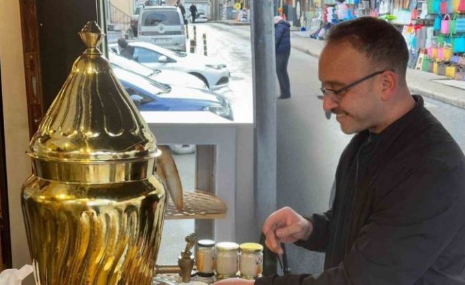 Kışın vazgeçilmezi salep yoğun ilgi görüyor