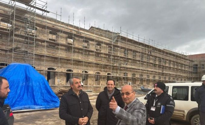 Mahmudiye Kışlası’nda restorasyon