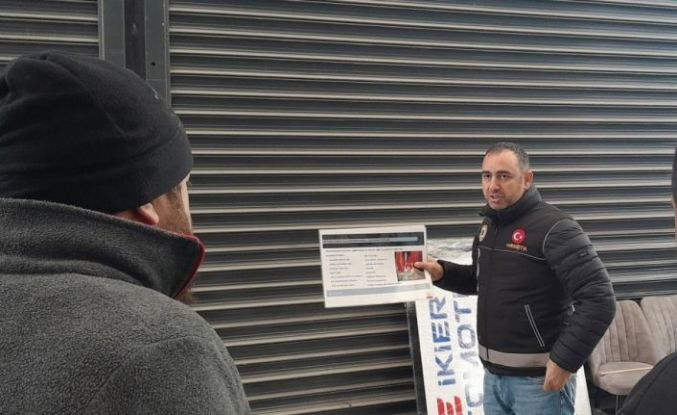 Narkotik ekiplerinden önleyici bilgilendirme çalışması