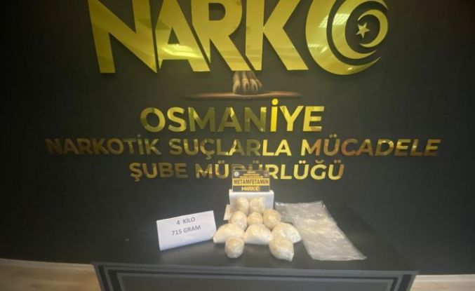 Osmaniye’de otobüs bagajından uyuşturucu çıktı: 1 tutuklama