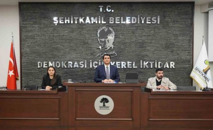 Şehitkamil Belediyesi Ocak ayı meclis toplantısı tamamlandı