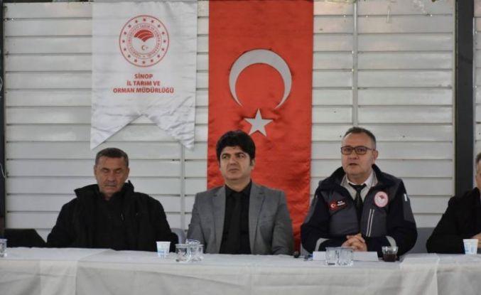 Sinop’ta üreticiler bilgilendirildi