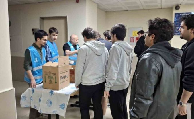 Sivrihisar’da KYK öğrencilerine final morali