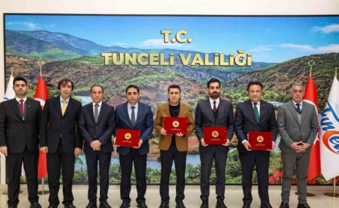 SOGEP projelerinde imza aşamasına geçildi: Tunceli’de kültür, sosyal hizmet ve dijitalleşme güçleniyor