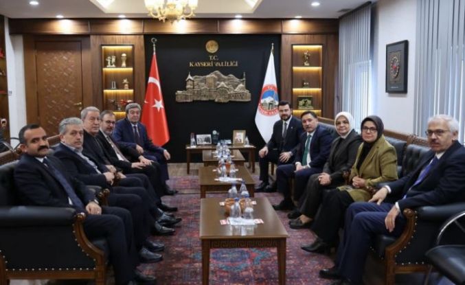 TBMM Engelli Bireylerin Sorunlarını Araştırma Komisyonu’ndan Vali Çiçek’e ziyaret