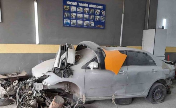 Tokat’ta araç parçası ve şase değiştirenlere operasyon: 1 tutuklama