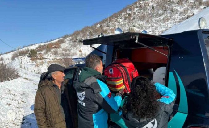 Tunceli’de UMKE ekipleri diyaliz hastası için seferber oldu
