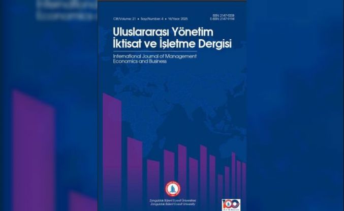 Uluslararası Yönetim İktisat ve İşletme Dergisi’nin yeni sayısı yayımlandı