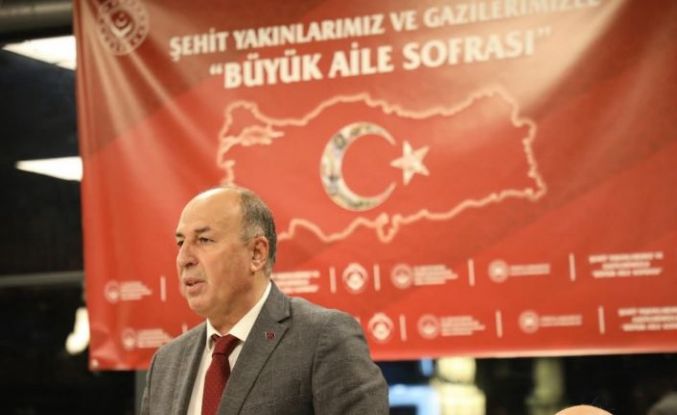 Alaca’da şehit aileleri ve gaziler iftarda buluştu