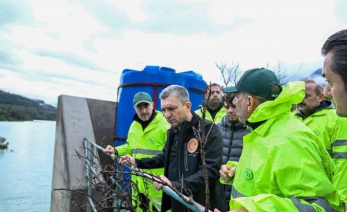 Alanya Dim Barajının kotu dün itibariyle 168,91 metreye ulaştı