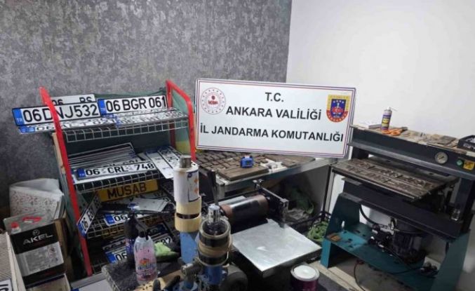 Ankara’da resmi belgede sahtecilik yapan şahıs gözaltına alındı
