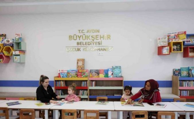 Aydın Büyükşehir Belediyesi’nden Aydın Şehir Hastanesi’ne Çocuk Kütüphanesi