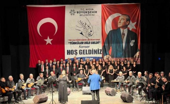 Aydın’da "Türküler dile geldi" konseri gerçekleştirildi