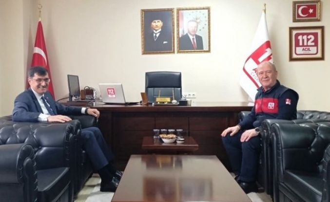 Başkan Eyüp Kahveci’den 112 Acil Çağrı Merkezi personeline tebrik