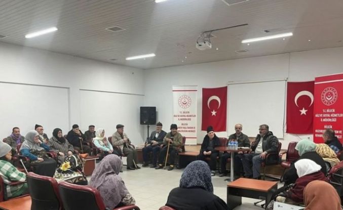 Bilecik’te huzurevinde mevlit programı düzenlendi