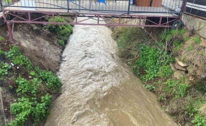 Bozdoğan’da yağışlar derelerin debisini artırdı