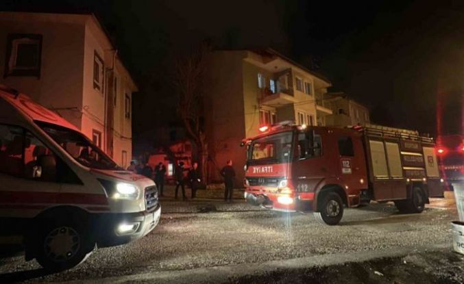 Burdur’da baca yangını korkuttu