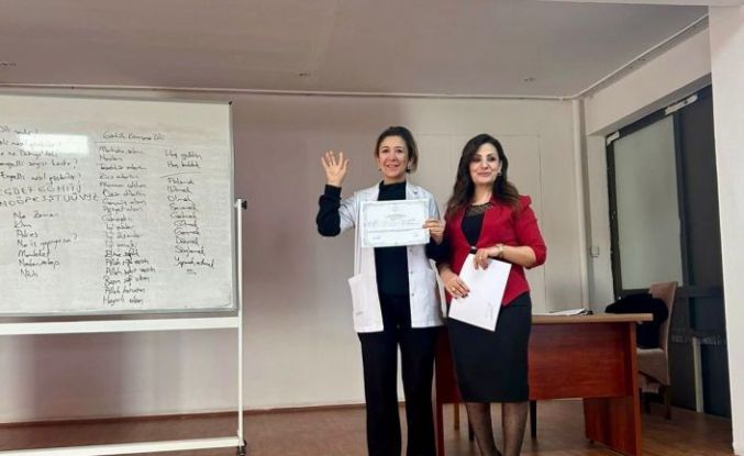 Dağkapı Devlet Hastanesinde işaret dili eğitimi