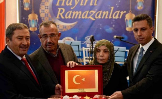 Darende’de şehit aileleri ve gaziler onuruna iftar