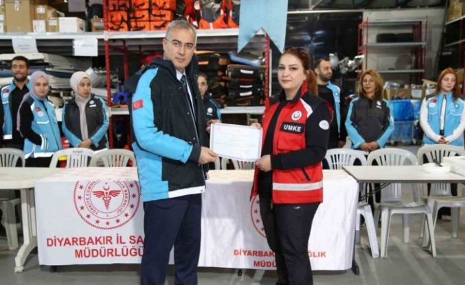 Diyarbakır’da UMKE personel sayısı 623’e yükseldi