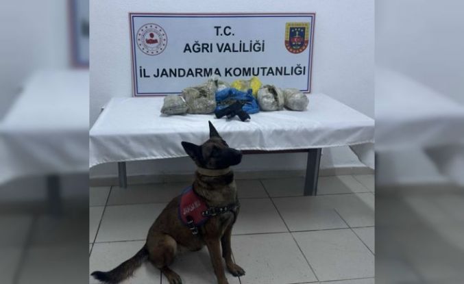 Doğubayazıt’ta 4 kilo 198 gram kubar esrar ele geçirildi