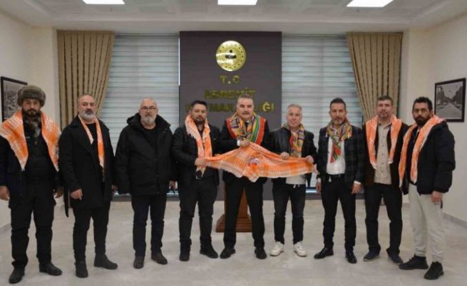 Edremit Yörükleri Derneği’nden Kaykamam Odabaş ’a ziyaret