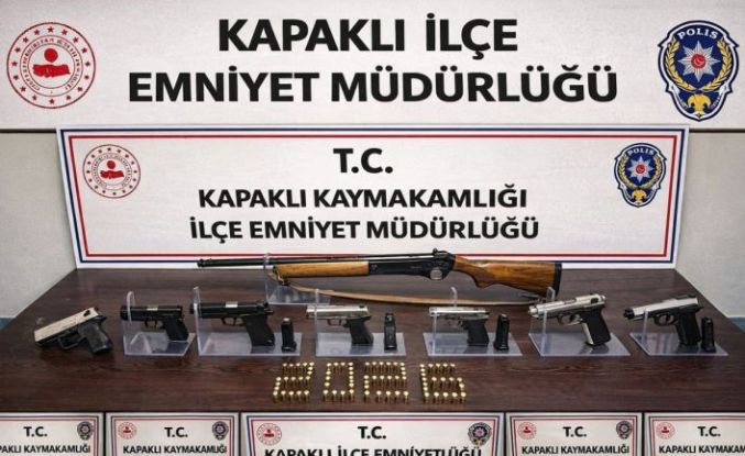 Kapaklı’da ocak ayı bilançosu: 14 tutuklama