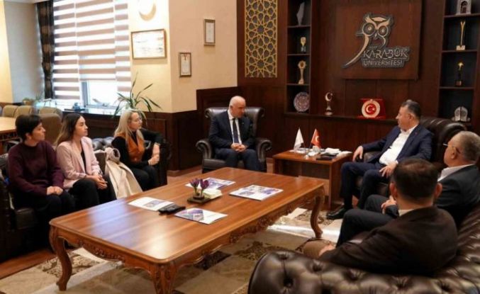 Karabük Bartınlılar Derneği’nden Prof. Dr. Fatih Kırışık’a ziyaret