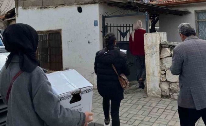 Karaman’da gönüllü gençlerden anlamlı dayanışma