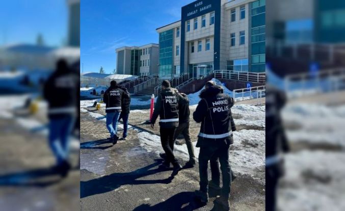 Kars’ta uyuşturucu operasyonu: 3 tutuklama
