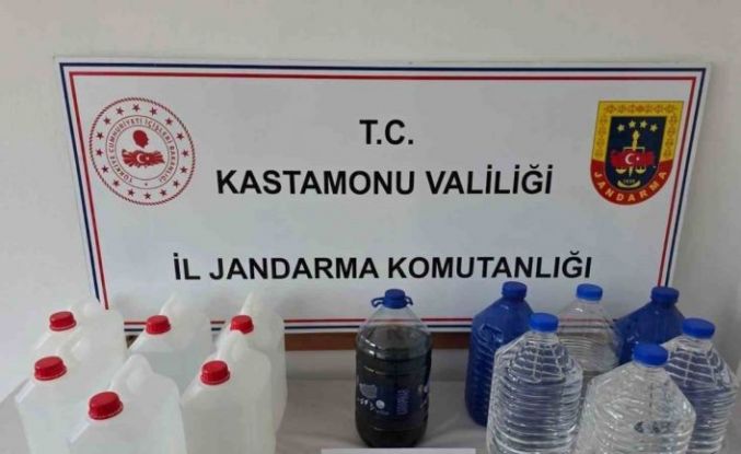 Kastamonu’da kaçak içki operasyonu: 12 gözaltı