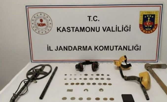 Kastamonu’da tarihi eser kaçakçılarına operasyon: 3 gözaltı