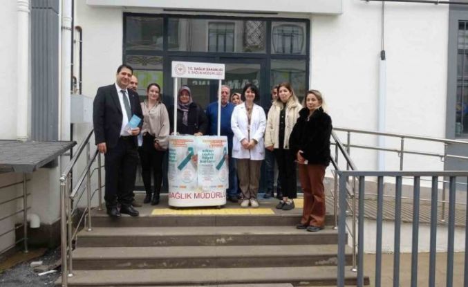 Kilis’te ’Dünya Sigarayı Bırakma Günü’nde vatandaşlar bilgilendirildi