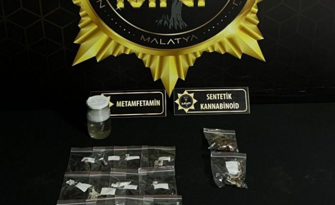 Malatya’da uyuşturucu operasyonu: 2 tutuklama